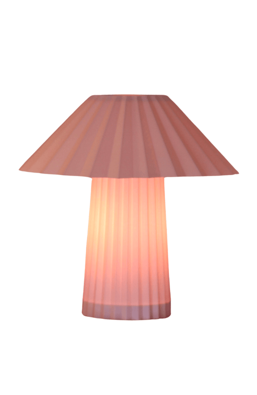 Sofiest Designs Umbrella Table Lamp In Bubblegum Pink