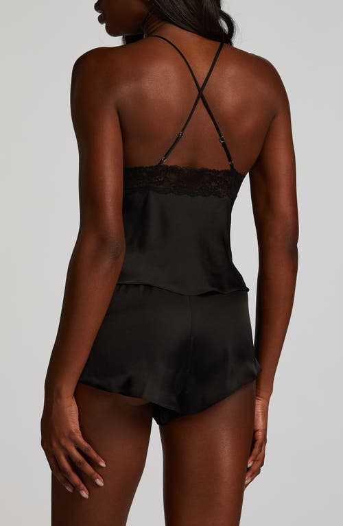 Shop Hunkemoller Hunkemöller Marcela Satin Camisole In Caviar