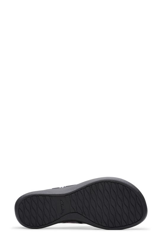 Shop Clarks ® Arla Glison Flip Flop Sandal In Black Multi