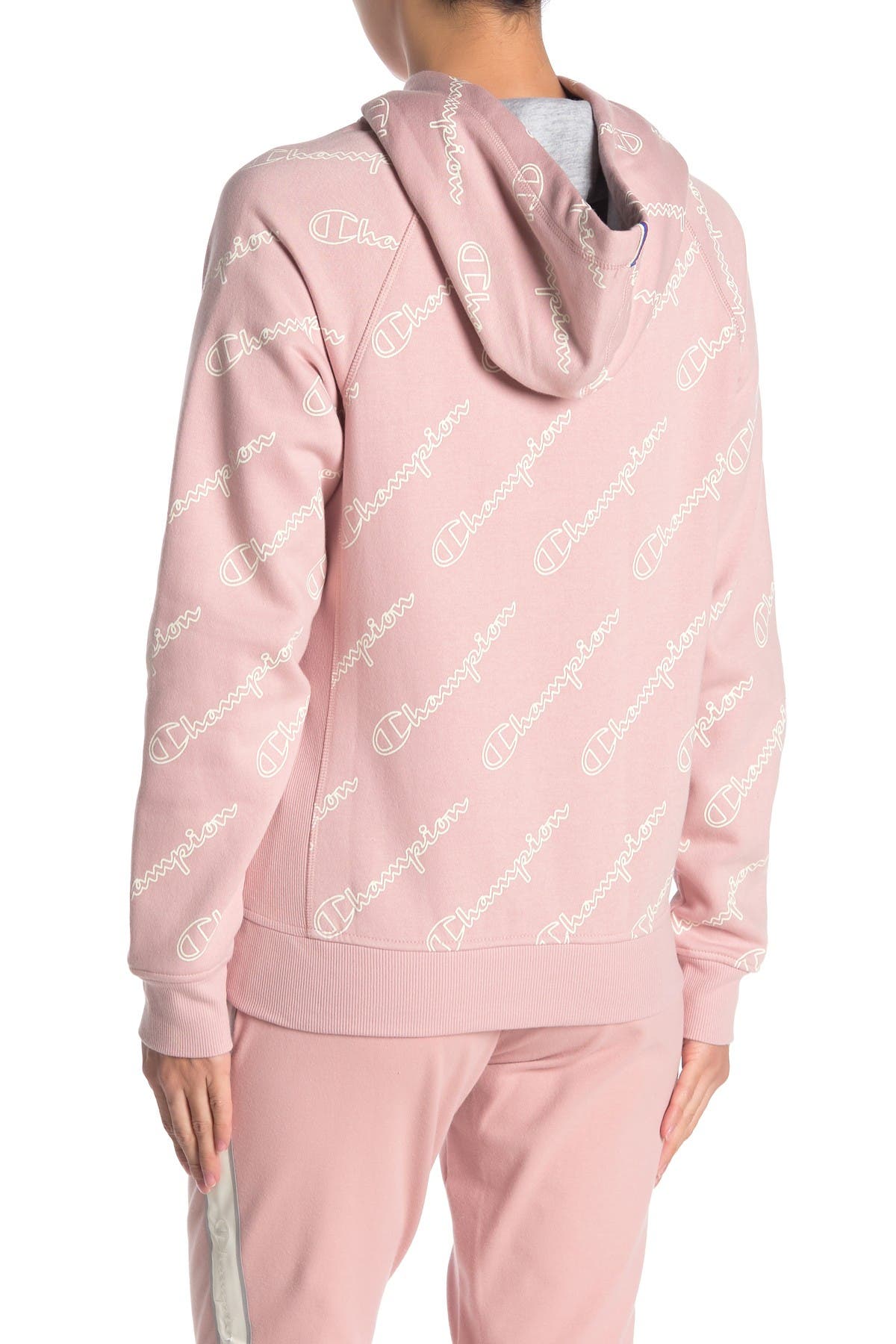 champion heritage logo hoodie