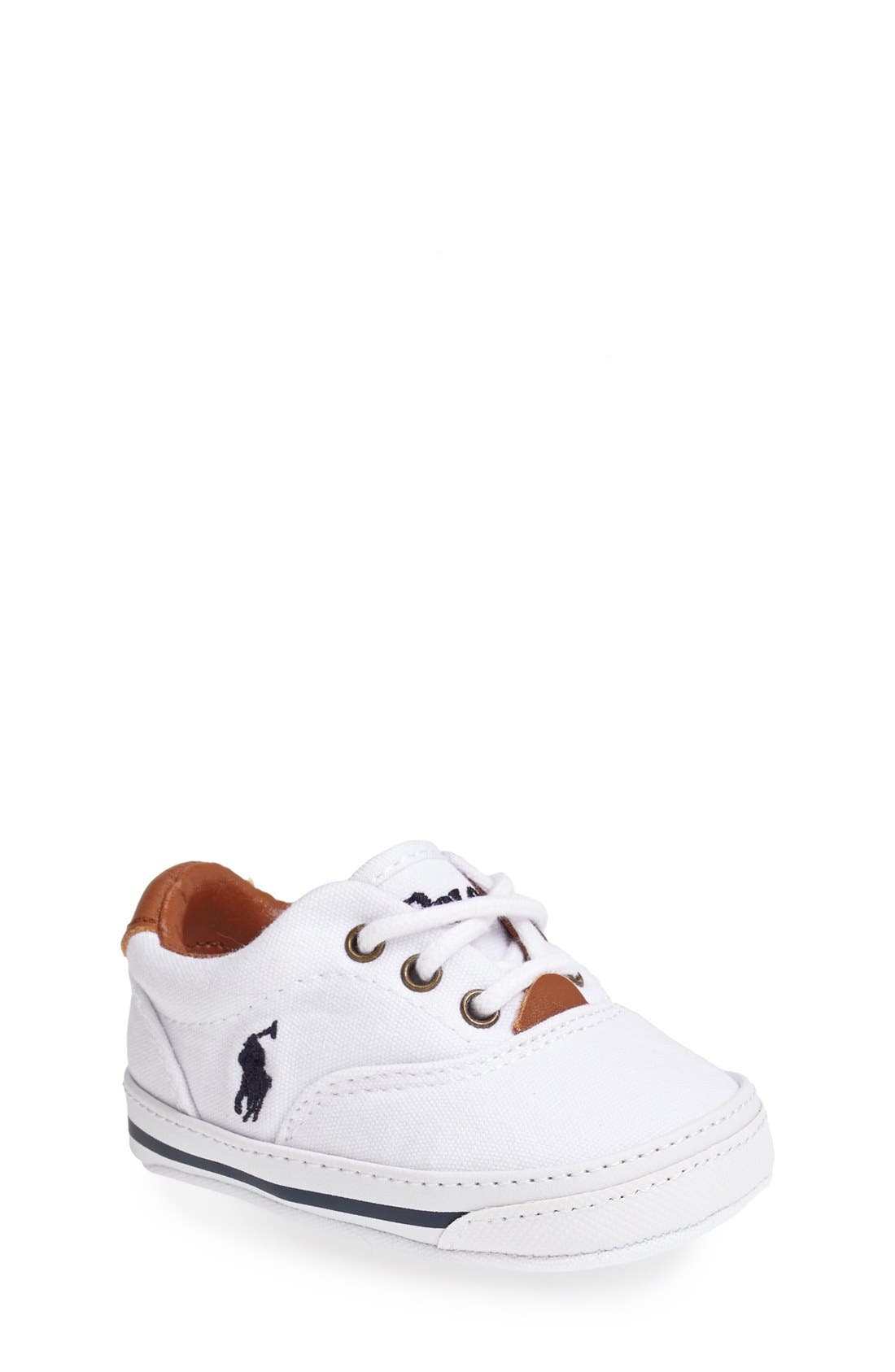 Ralph Lauren Layette 'Vaughn' Crib Shoe (Baby) Nordstrom