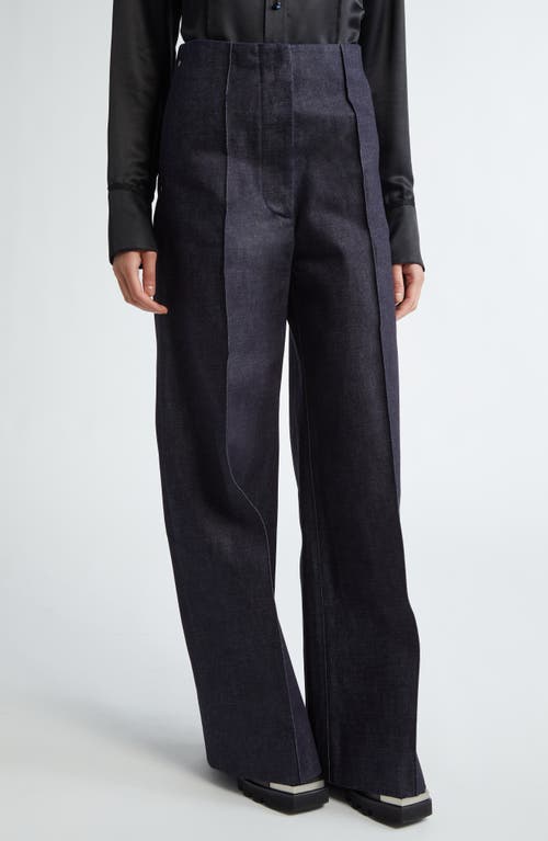 Peter Do Hollywood Waist Oversize Denim Pants Indigo at Nordstrom,