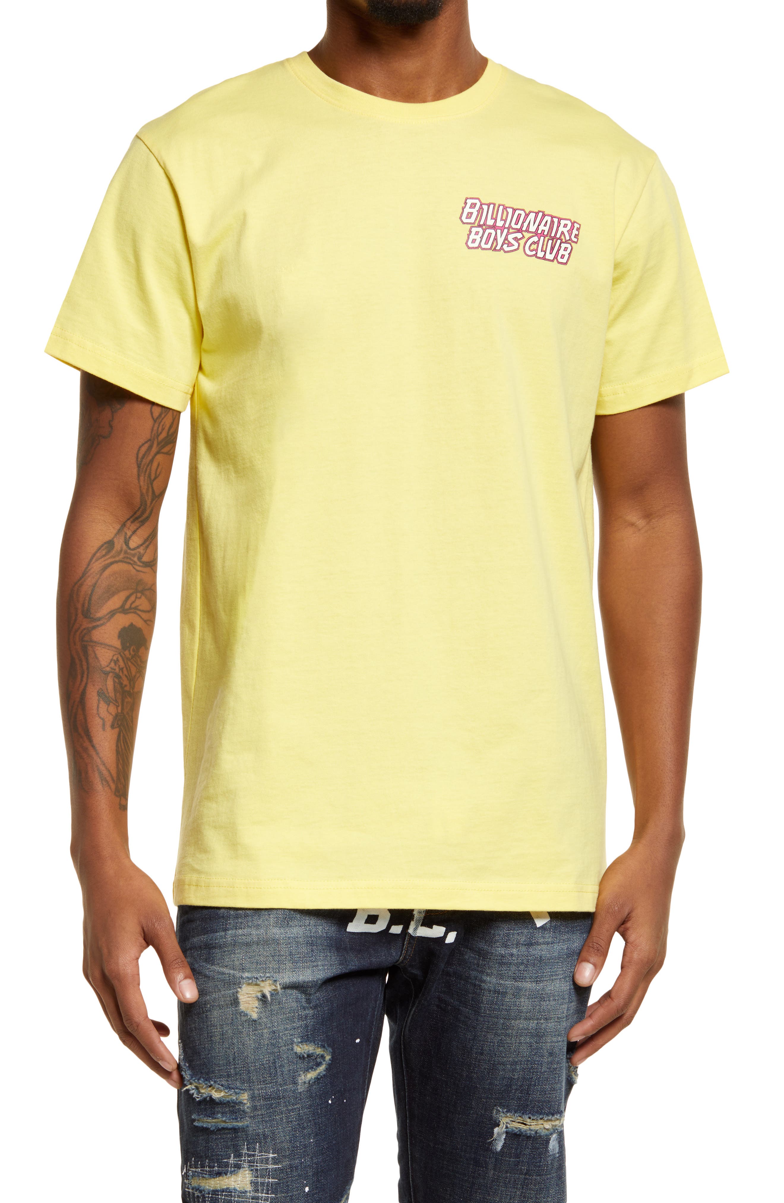 yellow designer shirt mens