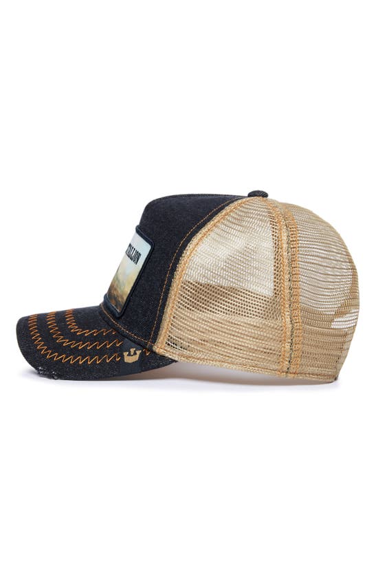 Shop Goorin Bros . The Stallion Patch Trucker Hat In Charcoal