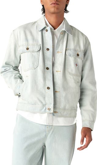 Dickies white 2025 denim jacket