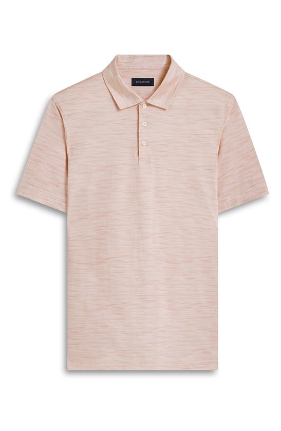 Shop Bugatchi Victor Ooohcotton® Print Polo In Coral