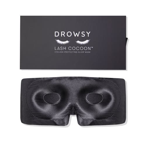 Drowsy Sleep Co . Eyelash Protecting Sleep Mask In Moonlight Shadow