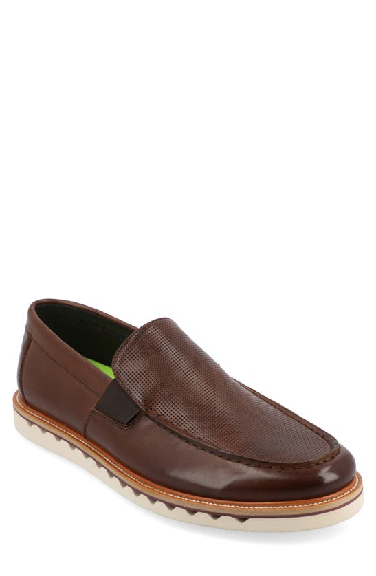 Vance Co. Dallas Tru Comfort Slip-on In Brown