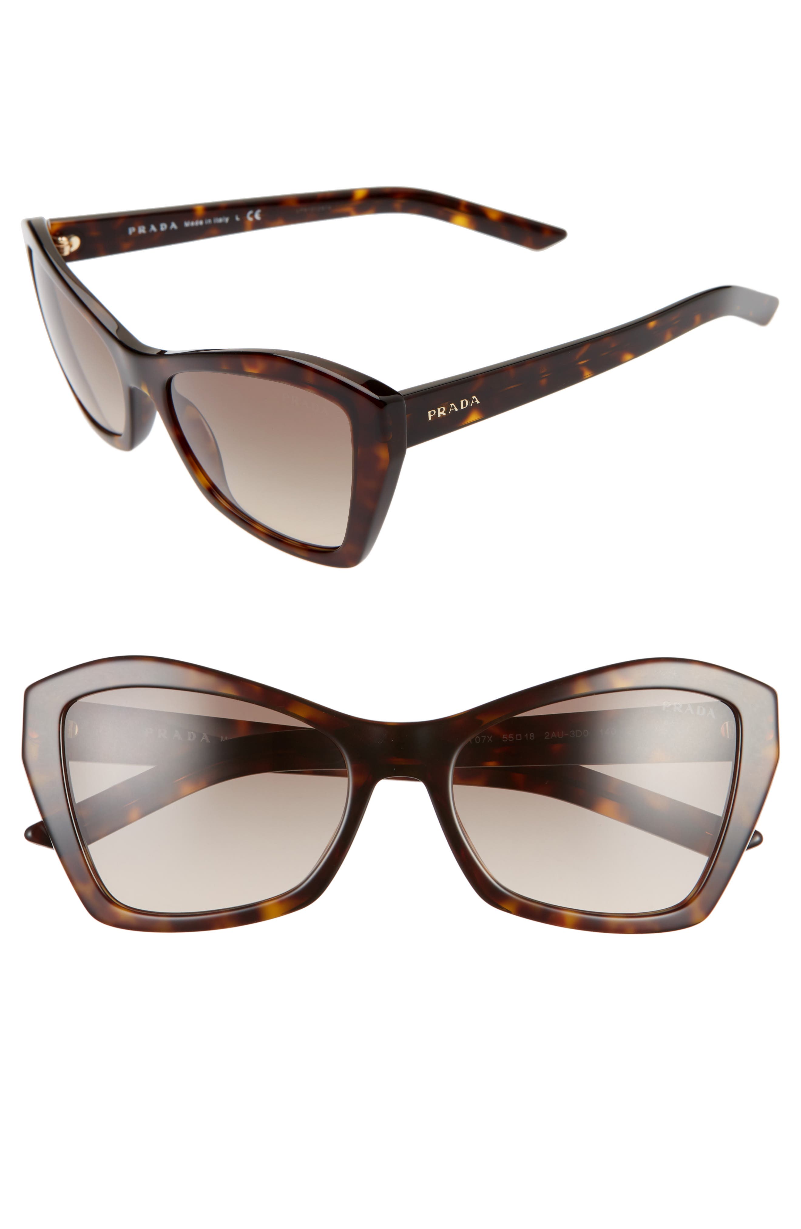 prada cat eye sunglasses nordstrom rack