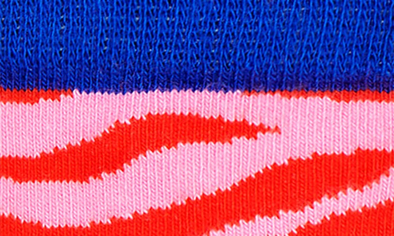 Shop Happy Socks Wwf 4-pack Cotton Blend Sock Gift Set In Pink