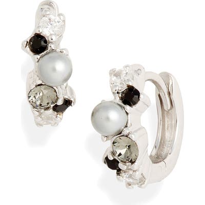 Olivia Burton Swarovski Crystal Huggie Earrings