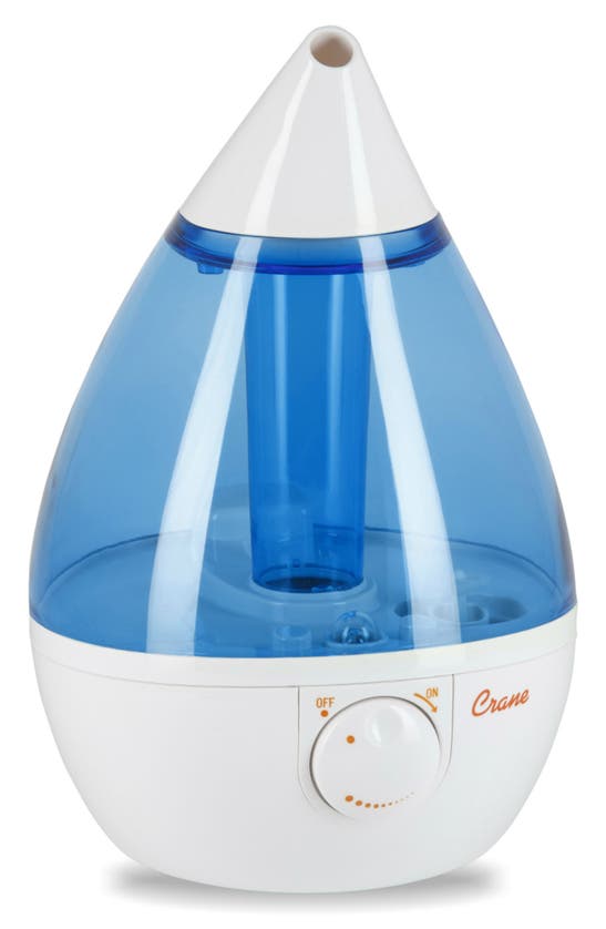 Shop Crane Air Drop 1-gallon Cool Mist Humidifier In Blue/ White