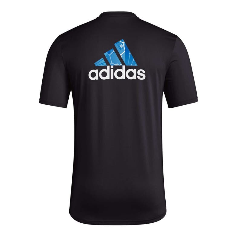 Shop Adidas Originals Adidas Black Minnesota United Fc Local Pop Aeroready T-shirt
