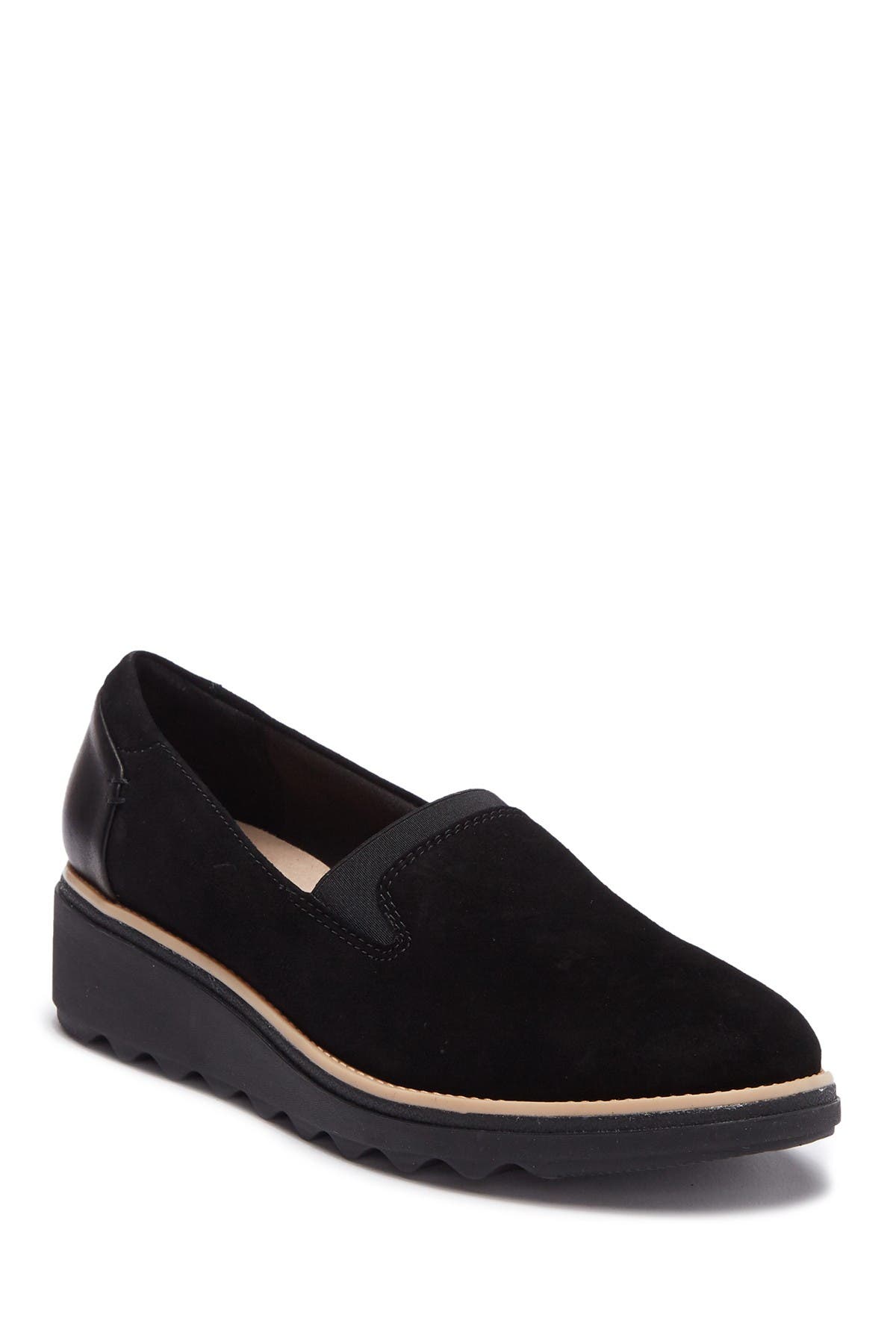 Clarks | Sharon Dolly Suede Wedge 