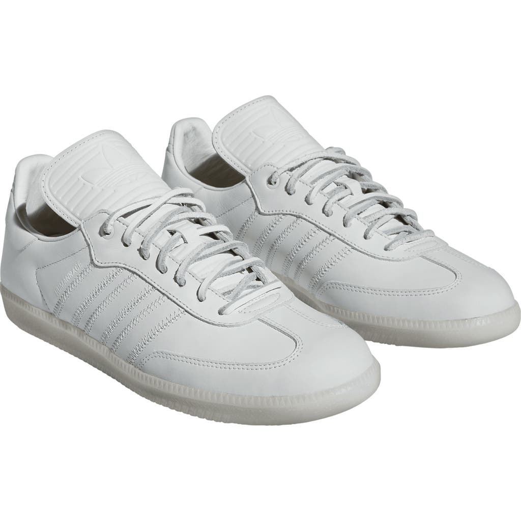 Adidas Originals Adidas Humanrace Samba Low Top Sneaker In Cloud White/cloud White