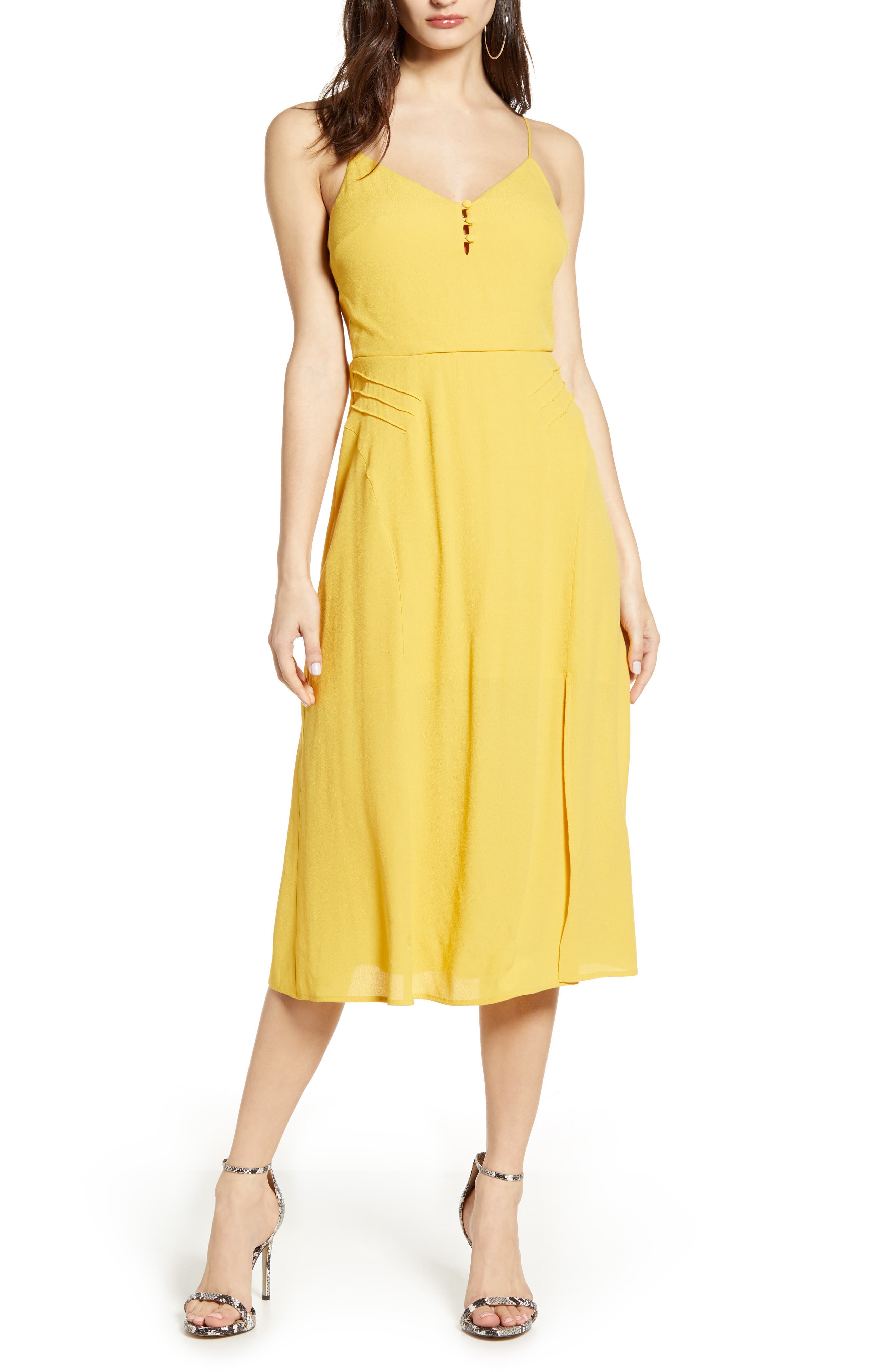 sundress with slit