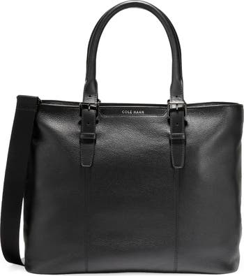 Cole haan leather on sale tote