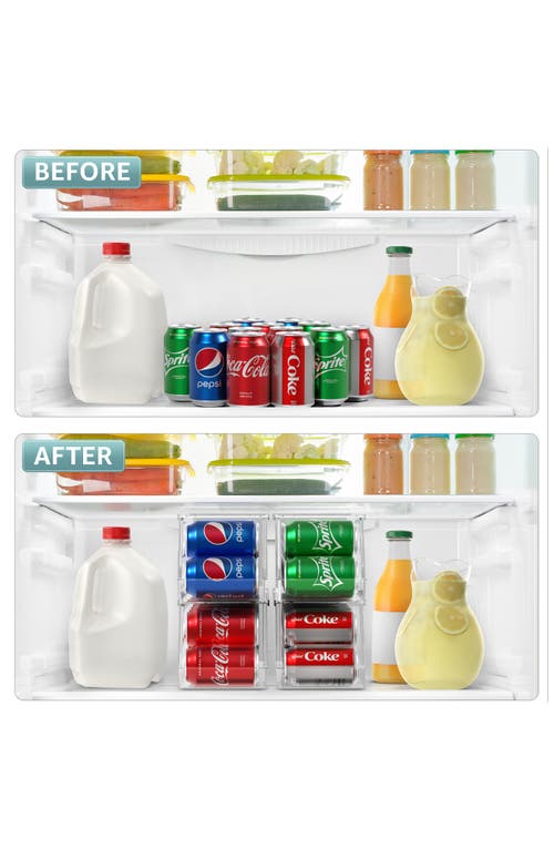 Sorbus 4-pack Can Organizer In Clear