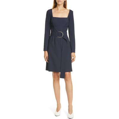 Hugo Kleroni Long Sleeve Dress, Blue