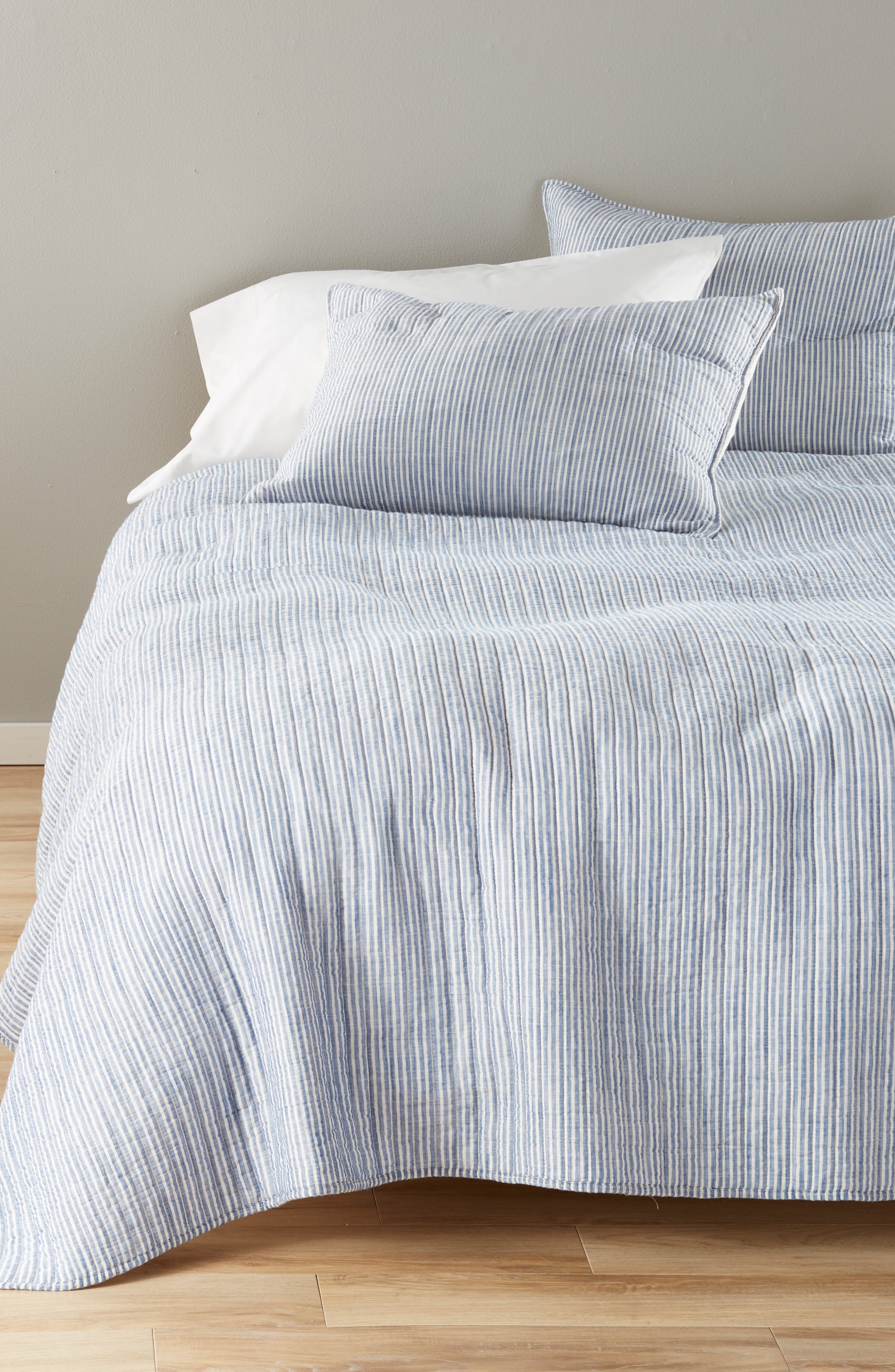 Levtex Ticking Stripe Cotton Quilt Nordstrom