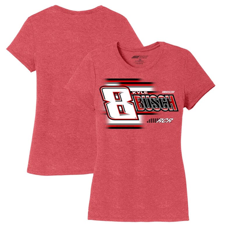 Shop Nascar Richard Childress Racing Team Collection Red Kyle Busch Tri-blend Scoop Neck T-shirt
