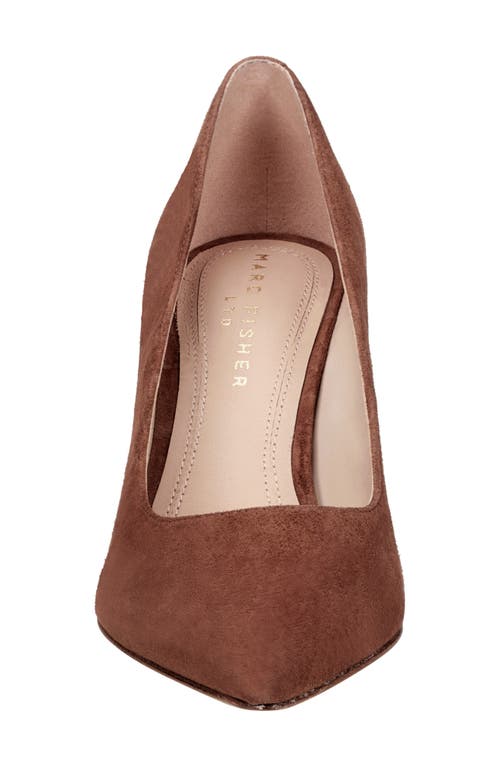 Shop Marc Fisher Ltd Zala Block Heel Pump In Medium Natural 101