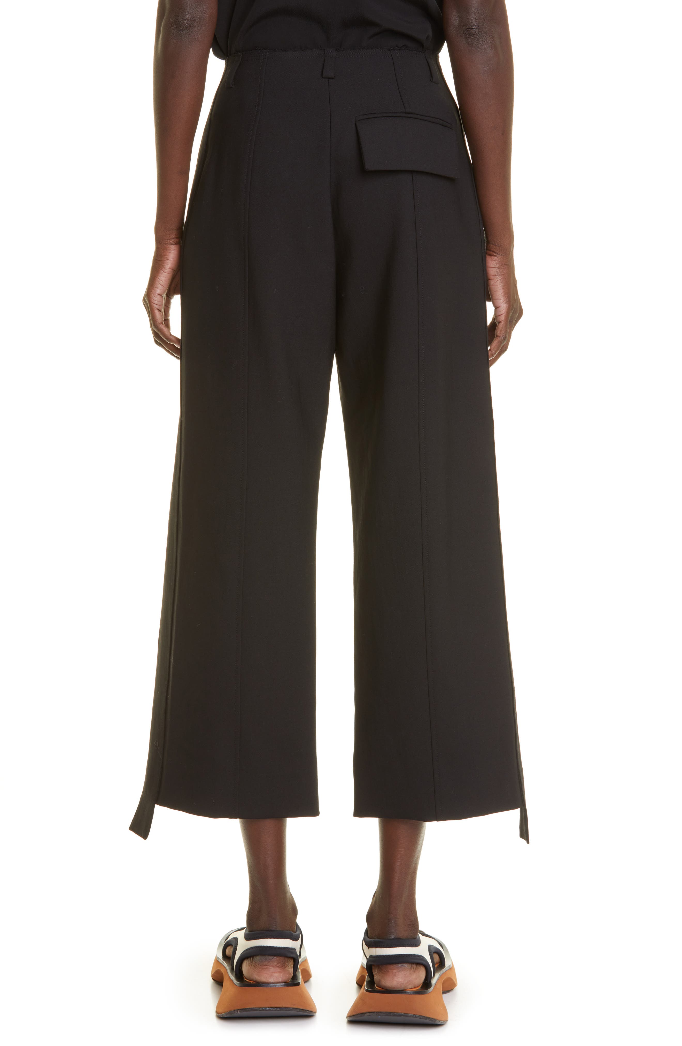 Proenza Schouler Crop Virgin Wool Blend 