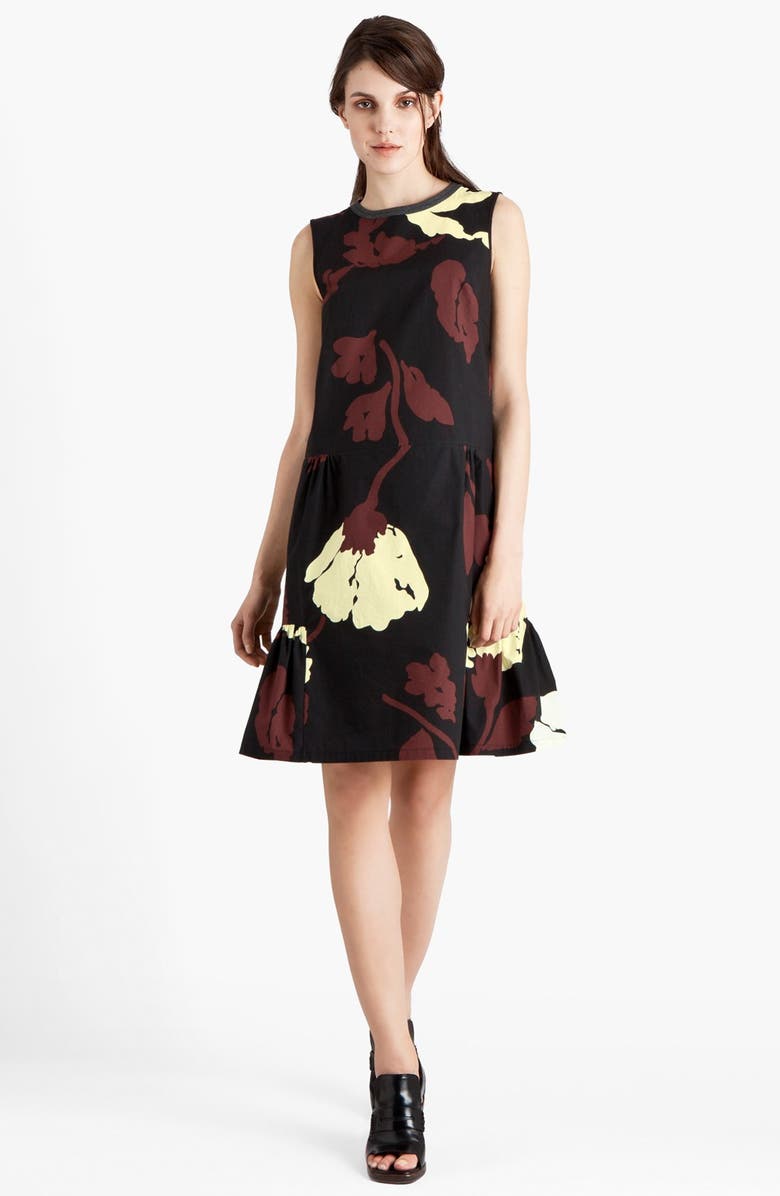 Marni Floral Print Full Skirt Dress | Nordstrom