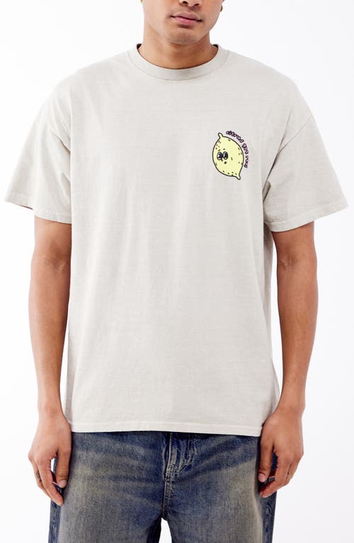 Shop Bdg Urban Outfitters Citrus Got Real Graphic T-shirt In Sand