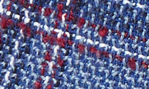 Jones New York Faux Double Breasted Blazer In Bluebell Multi