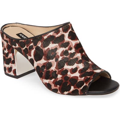 Karl Lagerfeld Paris Jensen Slide Sandal- Black