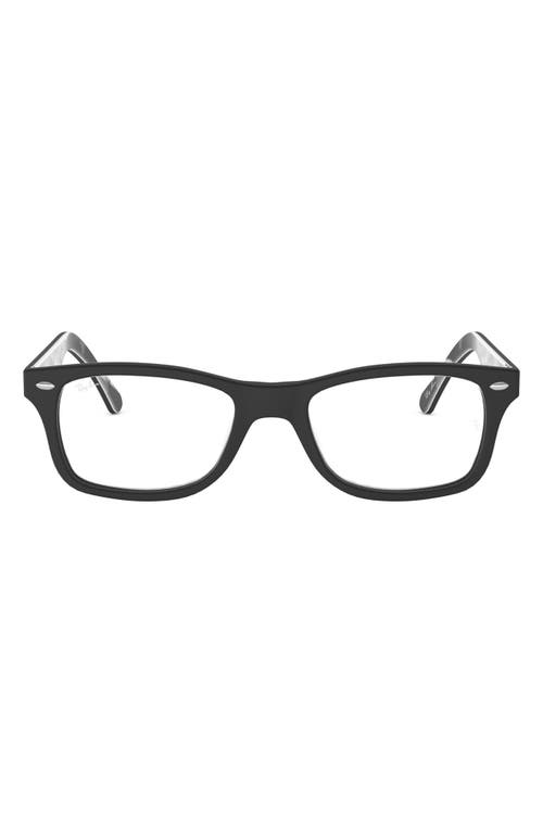 EAN 8053672234695 product image for Ray-Ban 50mm Square Optical Glasses in Black at Nordstrom | upcitemdb.com