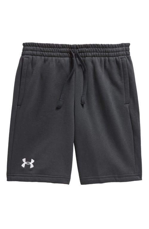 Under Armour Kids' Rival Fleece Shorts In Black