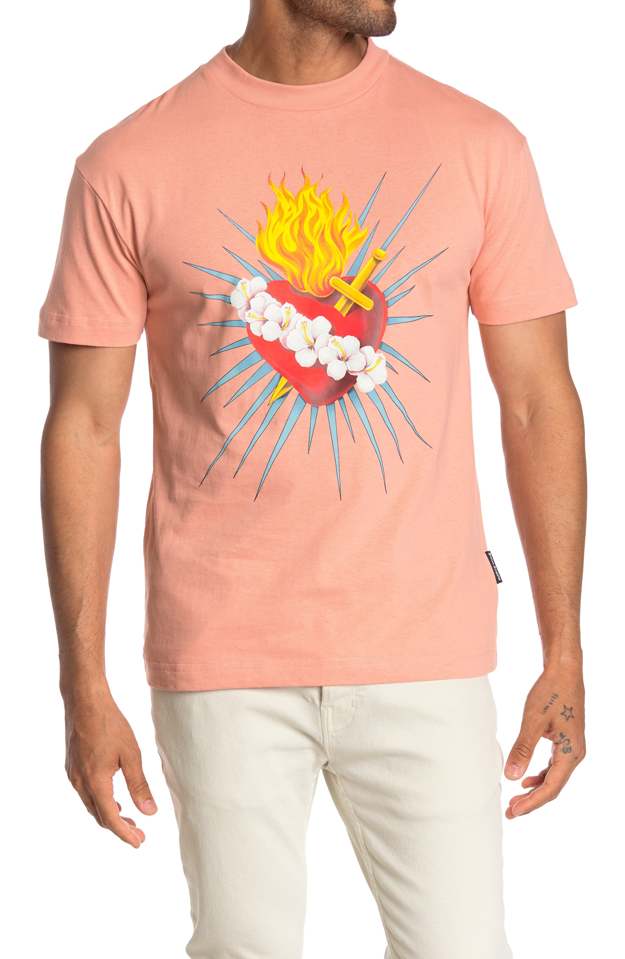 Palm Angels Sacred Heart Graphic T 