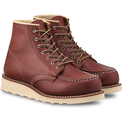 Red Wing 6-Inch Moc Boot, Brown