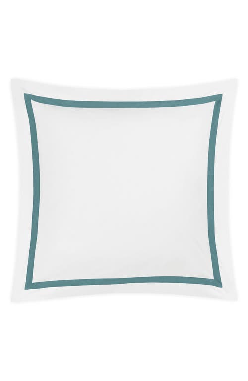 Matouk Lowell Egyptian Cotton Euro Sham in Deep Jade at Nordstrom