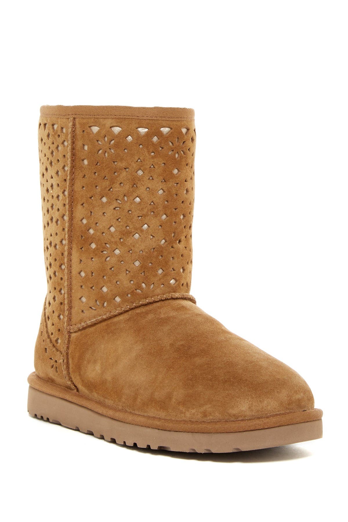 ugg perforated boots