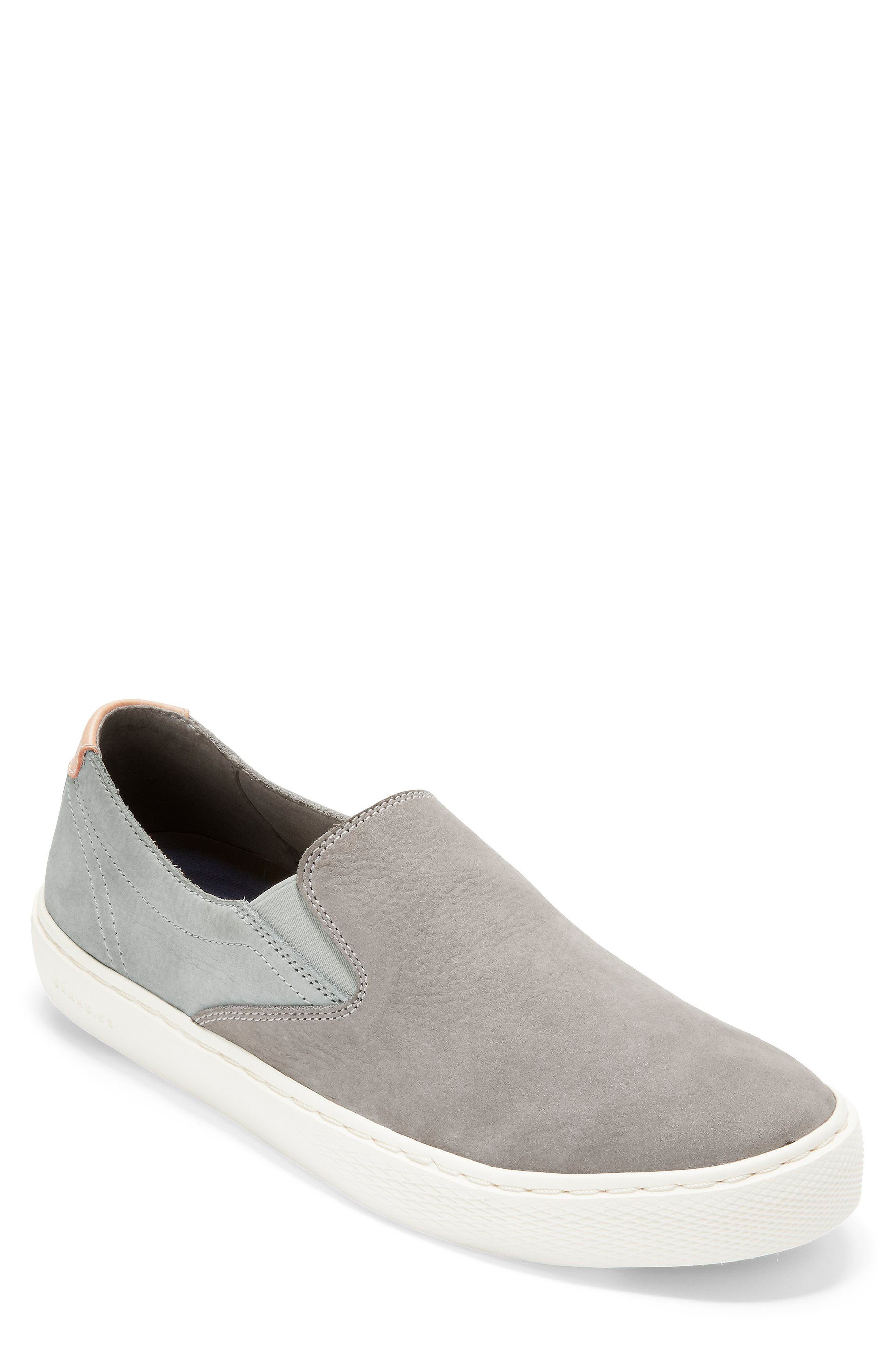 Cole Haan Grandpr? Deck Slip-On Sneaker- Grey