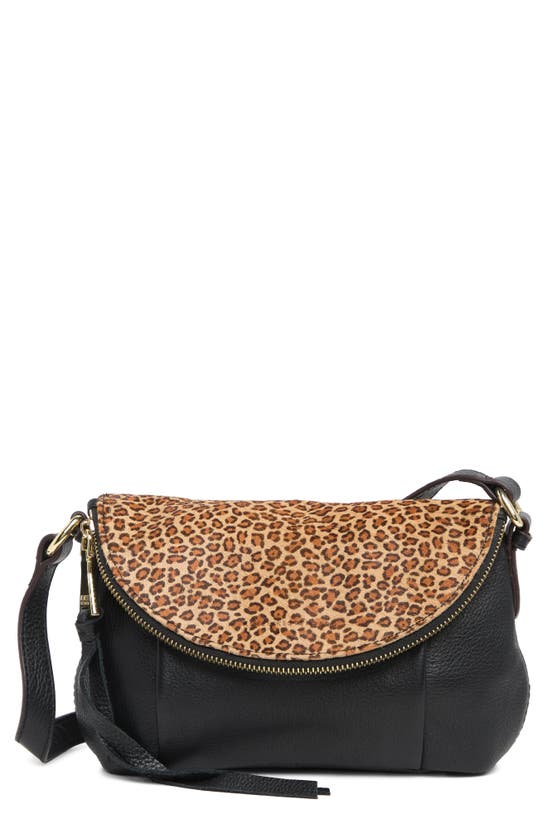 Aimee Kestenberg Amelia Leopard Print Leather Crossbody Bag In Micro Leopard