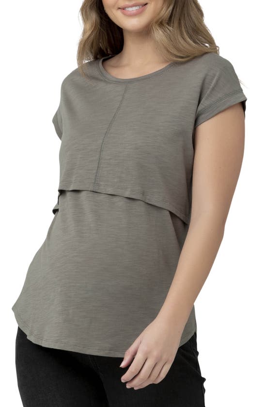 RIPE MATERNITY RIPE MATERNITY RICHIE NURSING SHIRT 