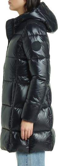 Padded jackets Save the Duck - Waterproof melange padded caban