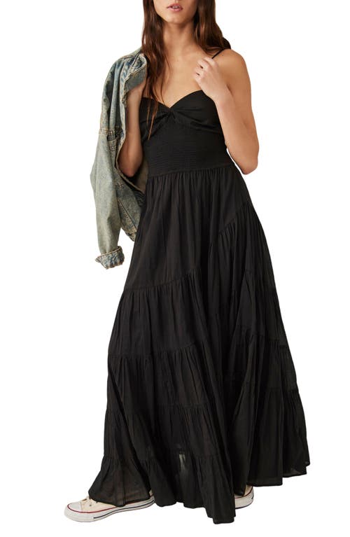 chinese dress ladies Free People Black Crochet Maxi Beach Dress  SO. by Sora