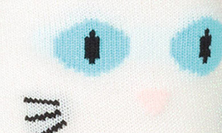 Shop Doiy Cat Crew Socks In Multi-color