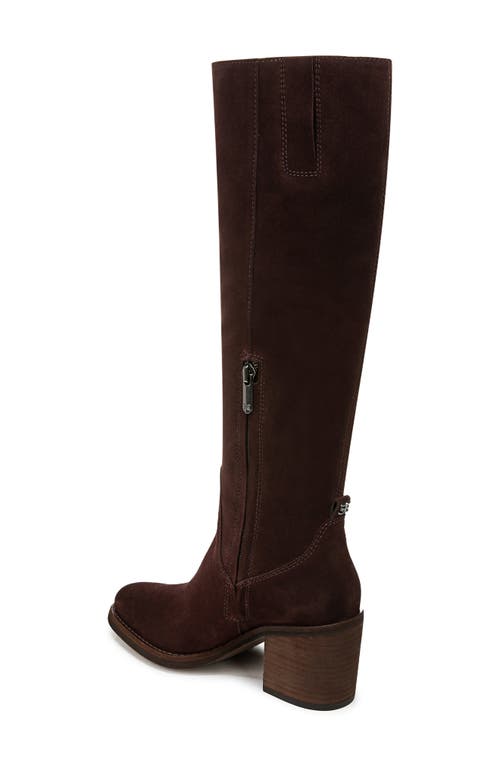 Shop Sam Edelman Soyer Knee High Boot In Café Noir