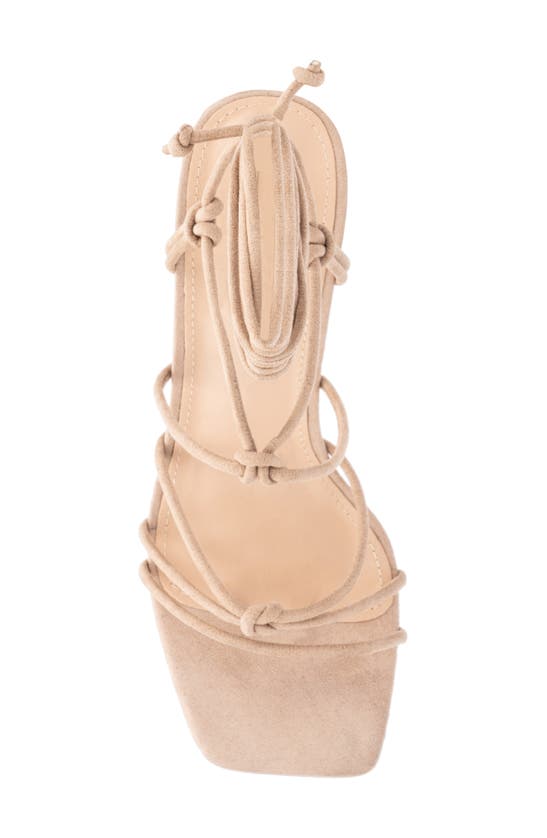 New York And Company Bailey Heeled Sandal In Nude