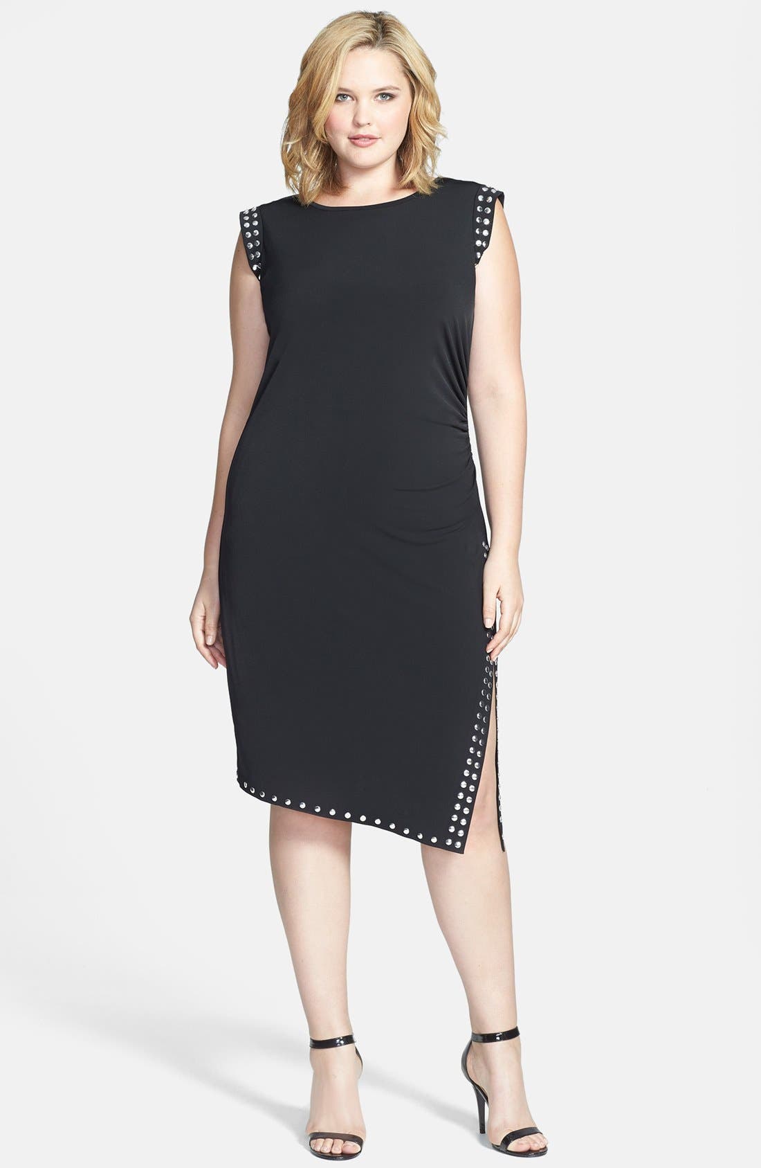 michael kors studded sheath dress