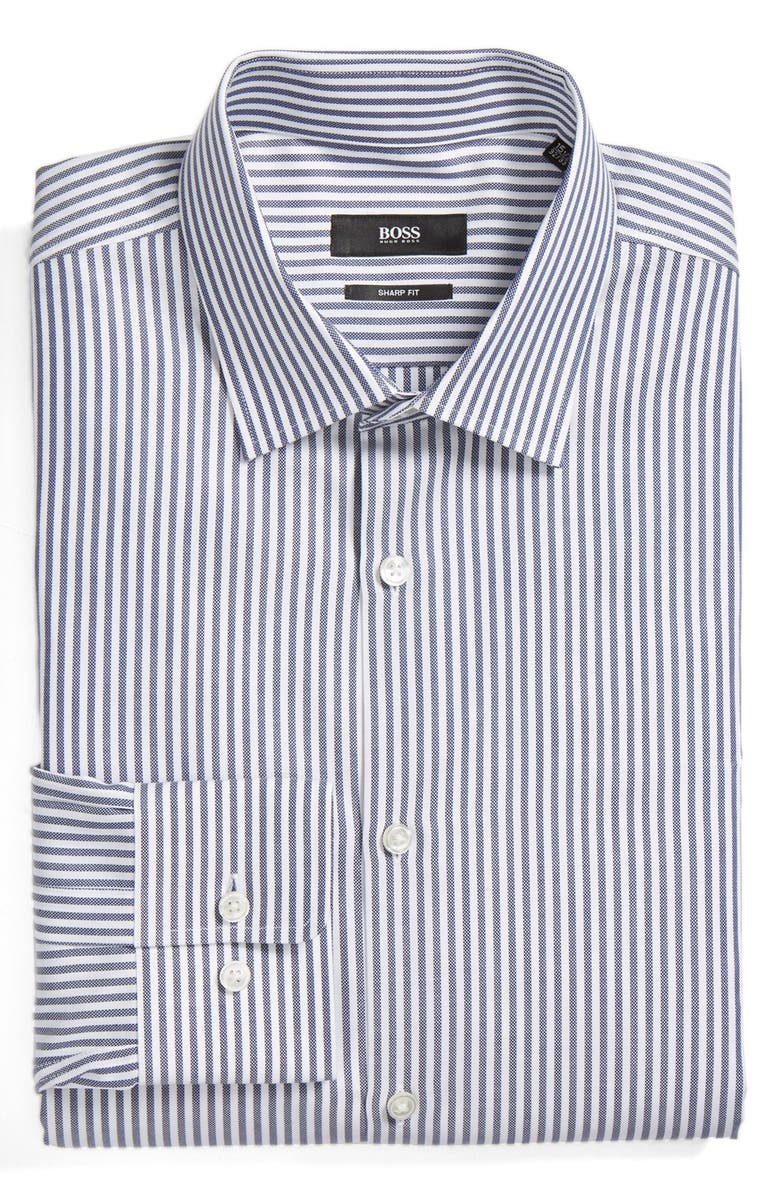 BOSS Sharp Fit Stripe Dress Shirt | Nordstrom