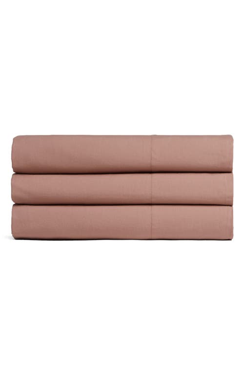 Parachute Percale Top Sheet in Clay at Nordstrom, Size King