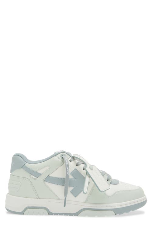 Off-white Out Of Office Low Top Sneaker In Mint- Greyish