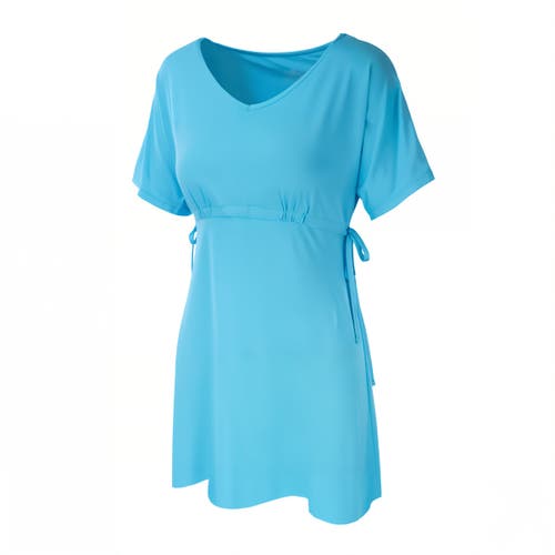 Uv Skinz Short Cover-up In Aqua